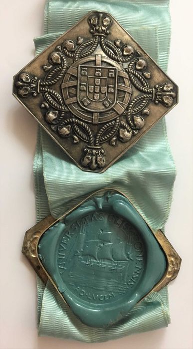 SELO de autenticação de DIPLOMA de curso universitário - prata