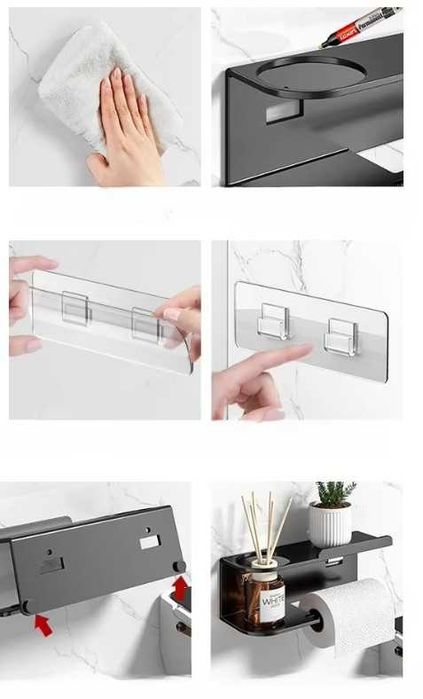 Suportes papel higiénico - NOVOS