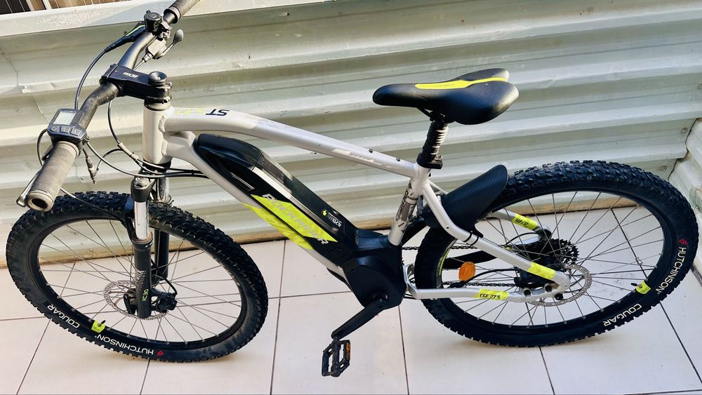Bicicleta Elétrica BTT Rockrider e-ST 520 (Como Nova - Bateria)