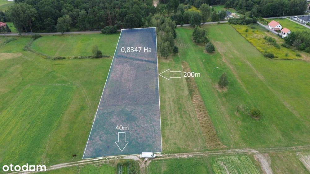 Działki inwestycyjne 8 347 m² – Kolbuszowa