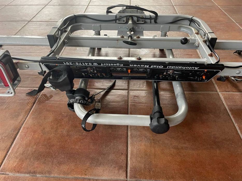 Велобагажник , велокріплення на фаркоп Eufab Carlo Plus