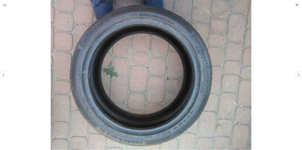 2x Continental ContiSportContact 5 255/40 R20 5,9-6,4mm
