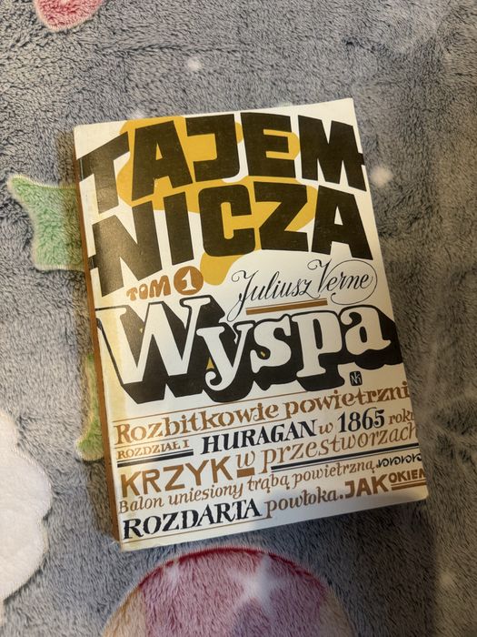 Tajemnicza Wyspa– Verne, przygoda, klasyka, stan kolekcjonerski