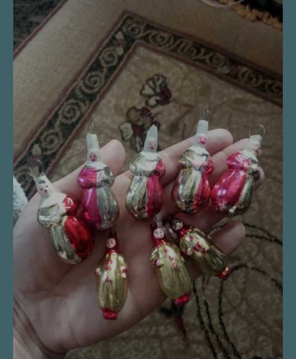 Ёлочные мини и миди игрушки.