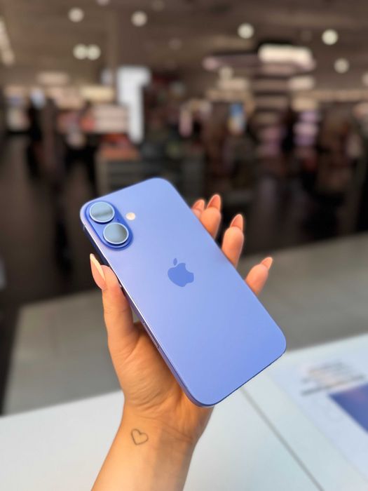 PROMOCJA!| iPhone 16 128 GB Ultramarine | 100% BATERI