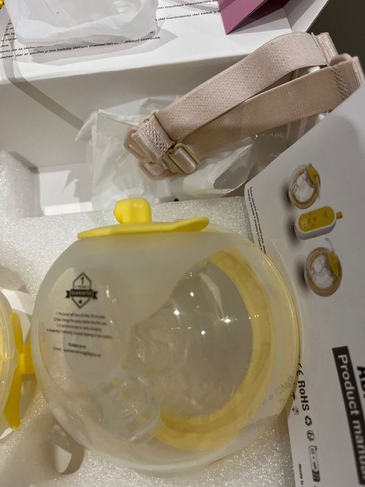 Máquina de extração de leite elétrica e portátil com 4 modos