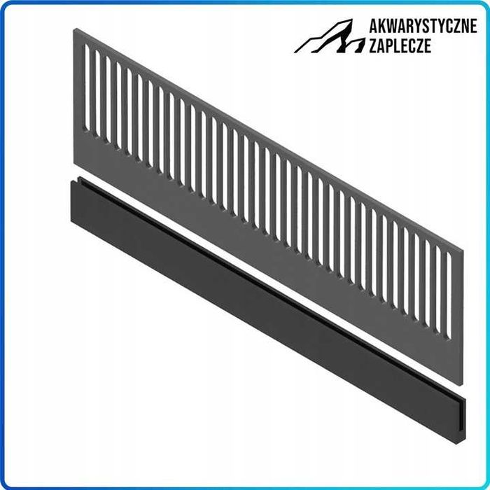 Grzebień przelewowy do akwarium sump- Kieszeń Płaski Cena za 1cm