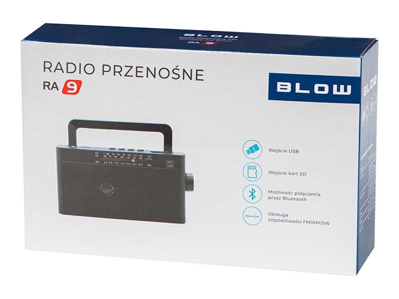 Radio przenośne analogowe AM/FM BLOW RA9