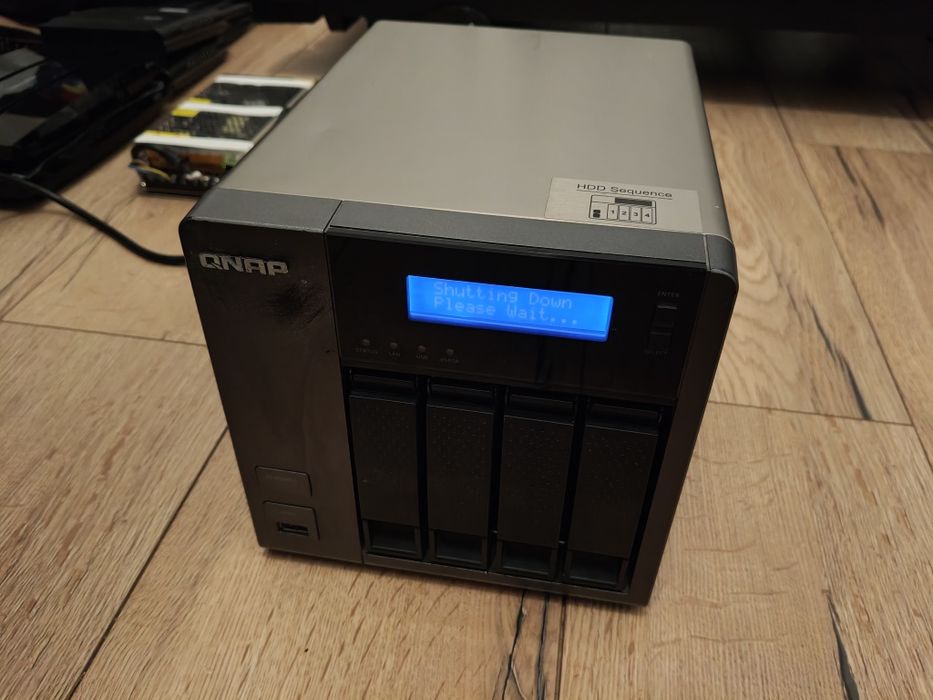 QNAP TS-419P serwer plików NAS kopia zapasowa