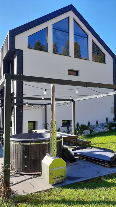 Apartament Dom VIP Minimal House Szczyrk Nocleg Sauna Balia Jacuzzi