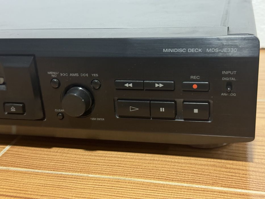 Leitor/Gravador Sony Mini Disc