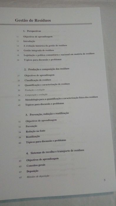Gestão de resíduos Universidade Aberta