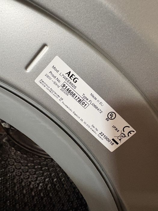 AEG Maquina de Lavar e Secar Roupa como nova!!!