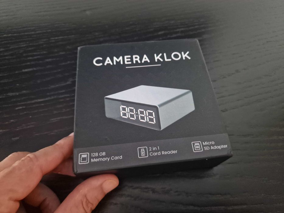 Mini Câmara Relógio Wi-Fi Full HD camera oculta Descubra a Verdade