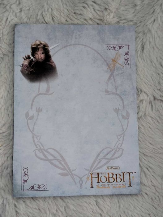 Notes The Hobbit A6 gadżet filmowy Herlitz, 2012
