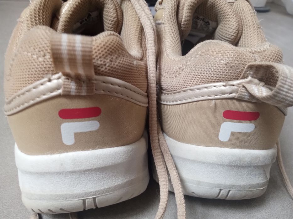 Buty Fila złote 36