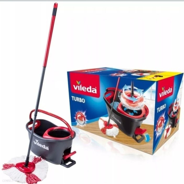 MOP obrotowy VILEDA TURBO 2W1! Nowy! GRATIS!