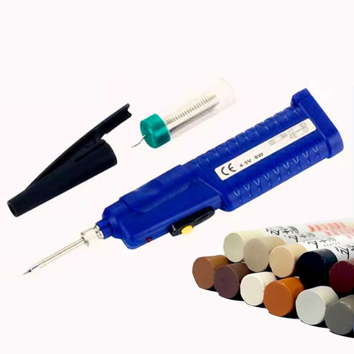 Восковый карандаш для ремонта мебели , дерева , кожи