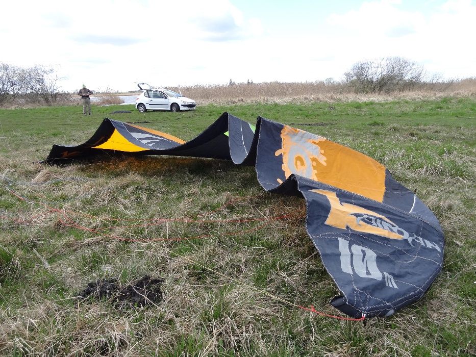 ADVANCE kite +bar stan b,dobry nienaprawiany jak ozone