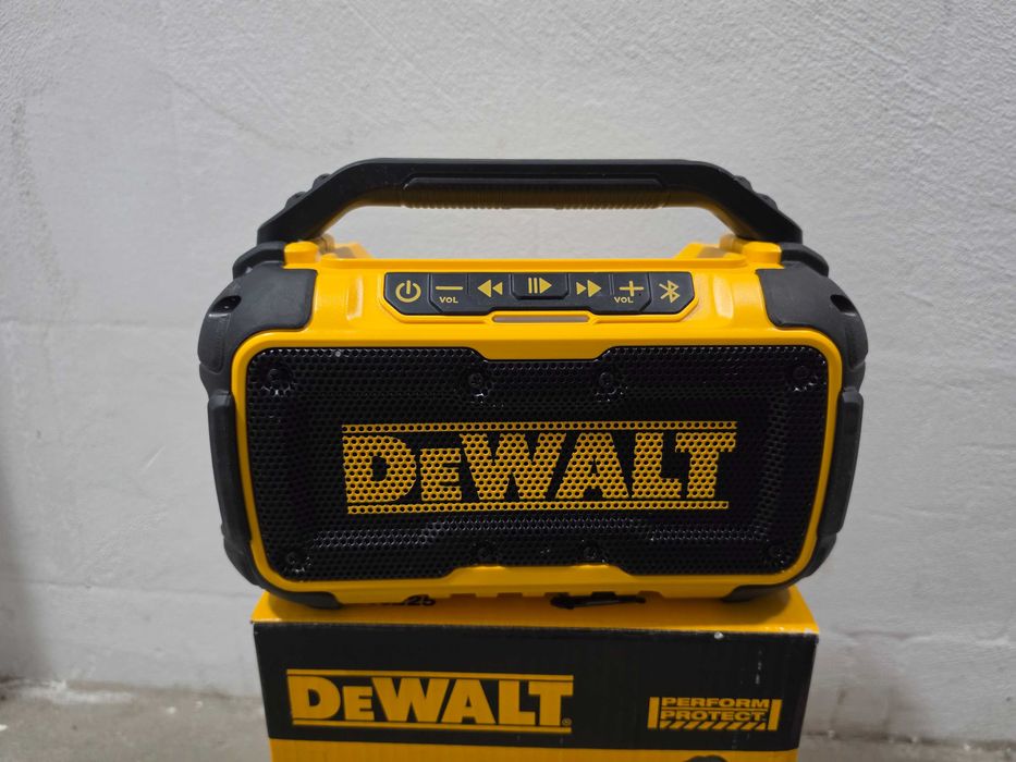 Nowy głośnik Bluetooth marki Dewalt model DCR011 polecam najtaniej