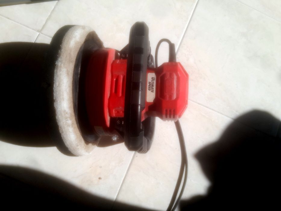 Polimento de automóvel, máquina de polir