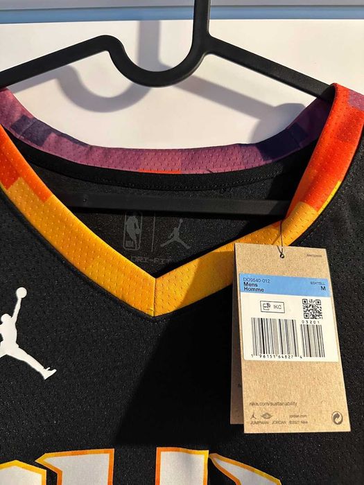Koszulka Nike Jersey Devin Booker Phoenix Suns NBA Czarna