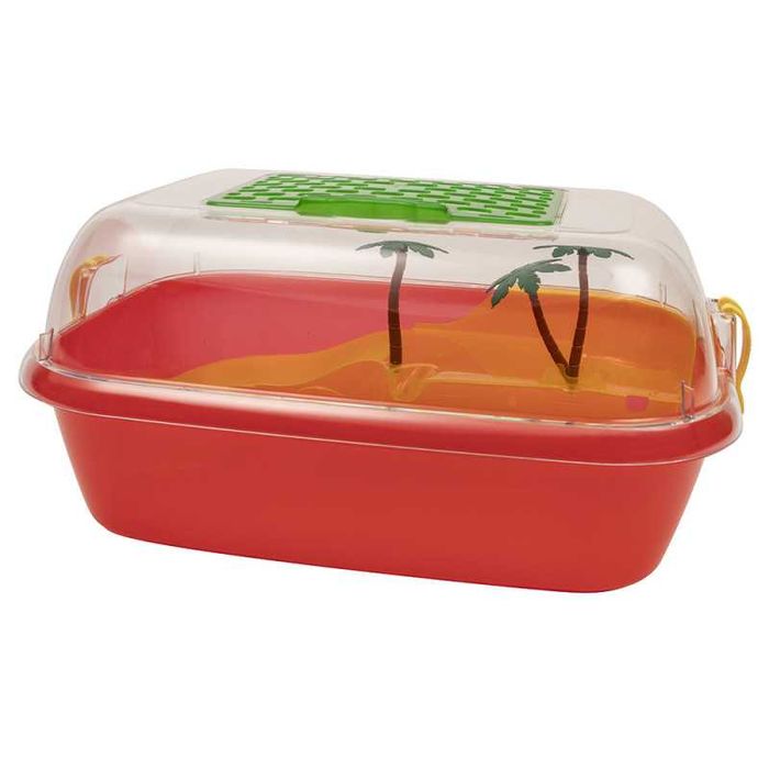 Tartarugueira Plástica Fechada – Modelo Daffy (44 × 34 × 20 cm)