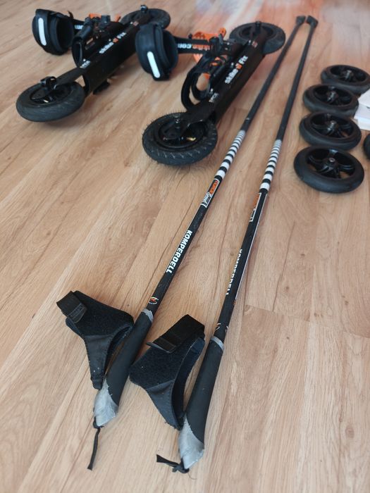 Nartorolki Skike V7 Fix Cross | 2 zestawy kół