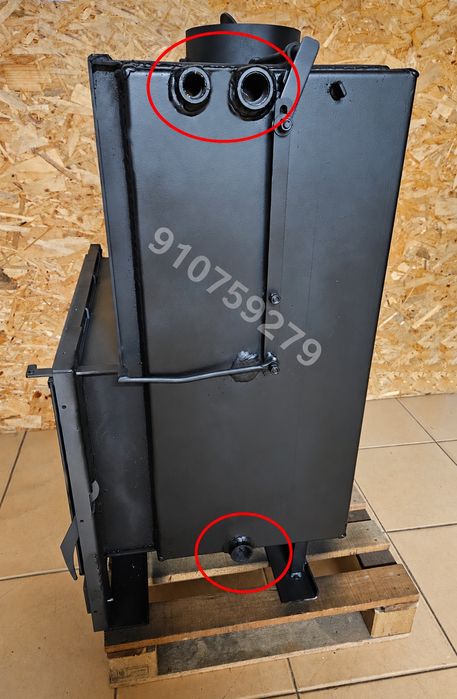 Recuperador Calor 90cm - 29kw Aquecimento Central NOVOS - até 180 Elementos