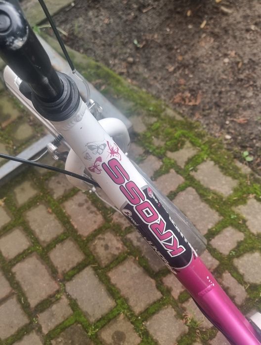 Rower dziecięcy  Kross koła 24" dla dziewczynki 7-12 lat