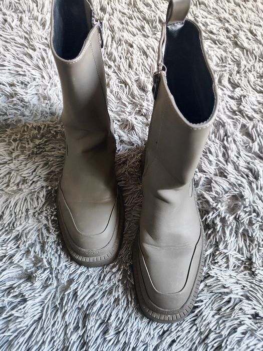 Solidne buty za kostkę Jenny Fairy khaki rozm. 41