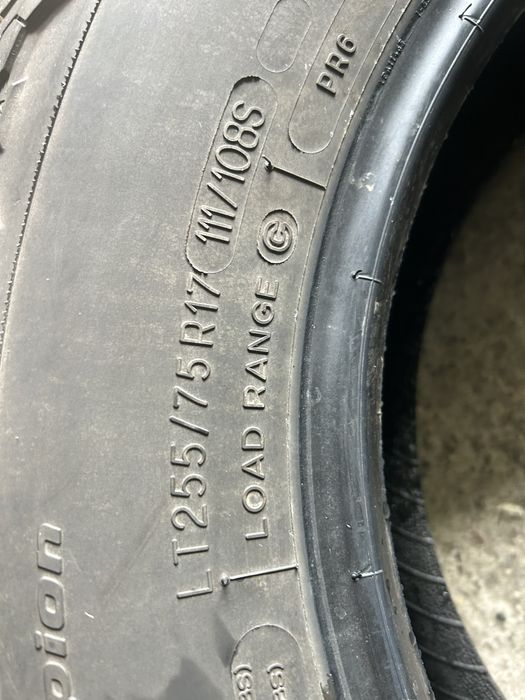 Opony terenowe 255/75R17 x 4 szt BF goodrich All-Terrain T/A