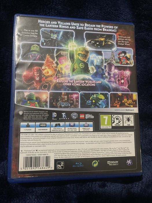 Gra LEGO Batman3 do ps4