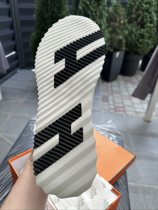 кросівки hermes bouncing  версія люкс білі 36, 38, 39