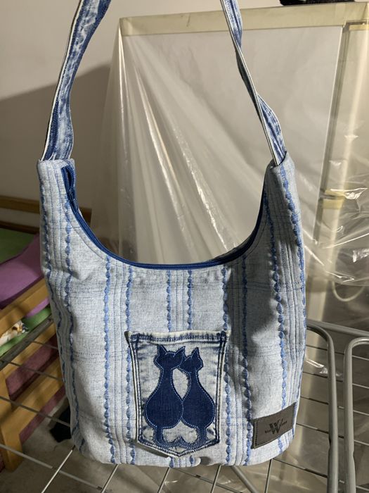 Сумочки джинсові, ручна робота