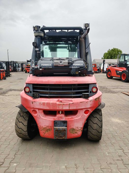 Wózek widłowy udźwig 8000kg LPG Linde H80T-02 2016 rok Linde 396 LPG