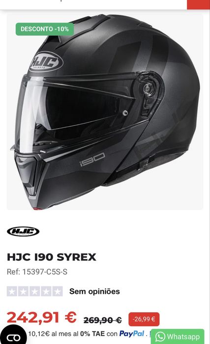 Capacete HJC i90