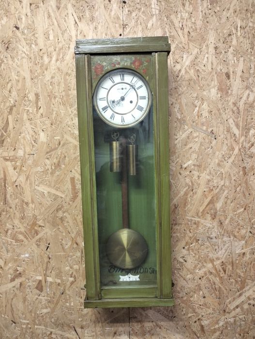 Stary zegar linkowy Gustav Becker