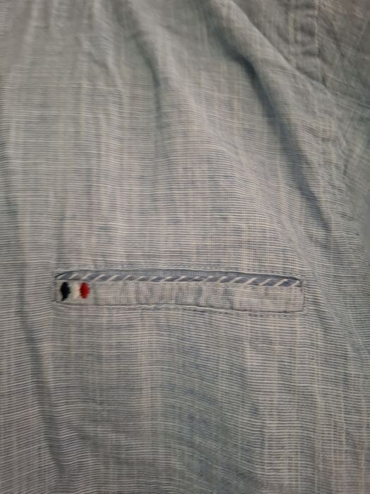 Męska koszula lniana – 97% len, 3% elastan