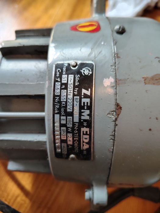 Silnik elektryczny od pralki frania Z.E-M. „EDA”  BP-20/1