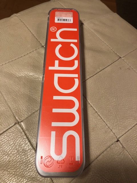 Relogio Swatch Windy Bunny art collection SUOZ112 RARO NOVO