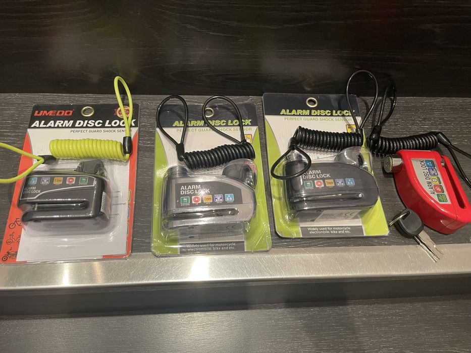 Cadeados de disco com alarme PROMOÇAO e avisador MATERIAL DE QUALIDADE