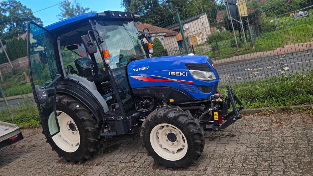 Ciągnik ISEKI TG 6687 AHLK HST 4x4 - 67KM NOWY hydrostat  klimatyzacja ZULBiT Olsztyn