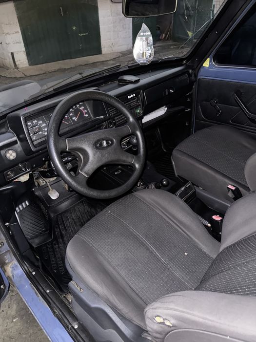 Нива на полном ходу