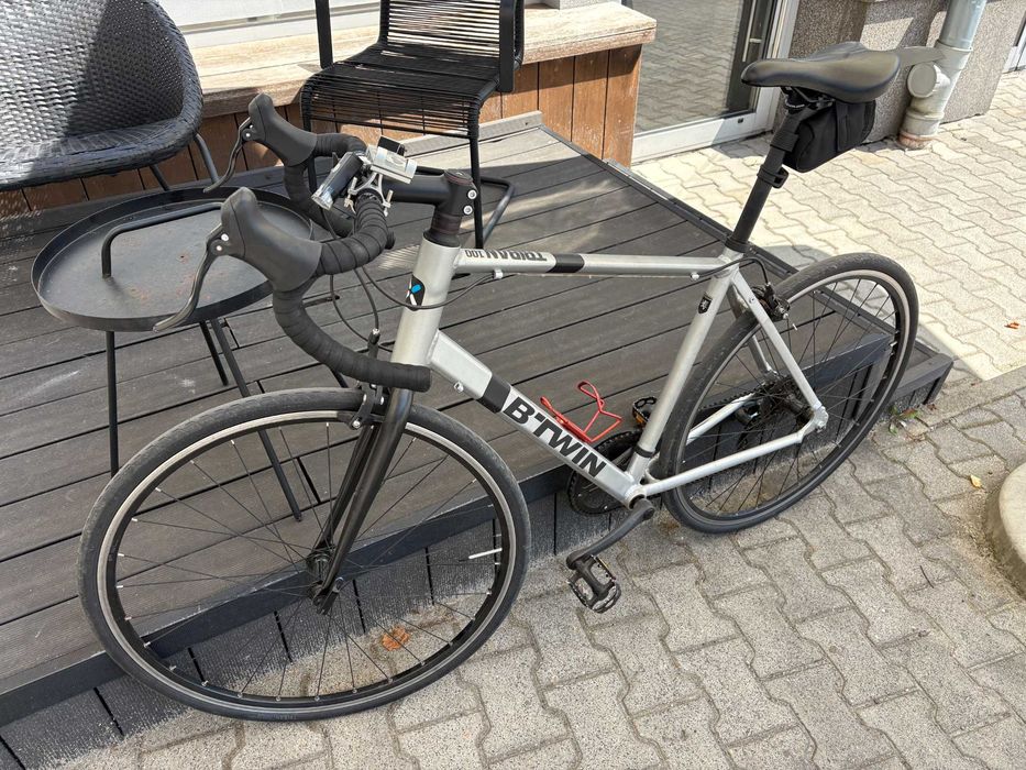 Rower szosowy gravel BTwin Triban 100 gwar