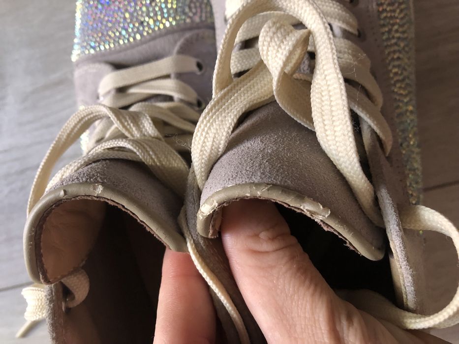 Кеды обувь кросовки хайтопы ботинки  Christian Louboutin 38