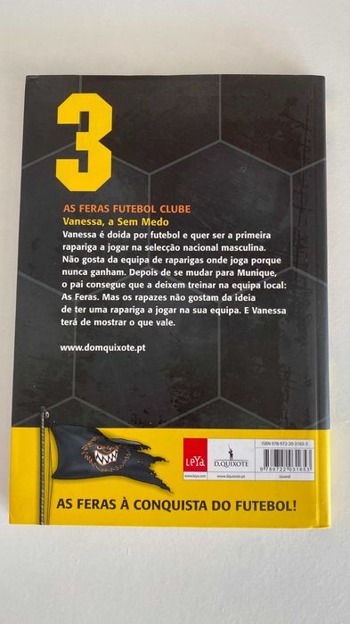 Livro "As Feras Futebol Clube: Vanessa, a Sem Medo"