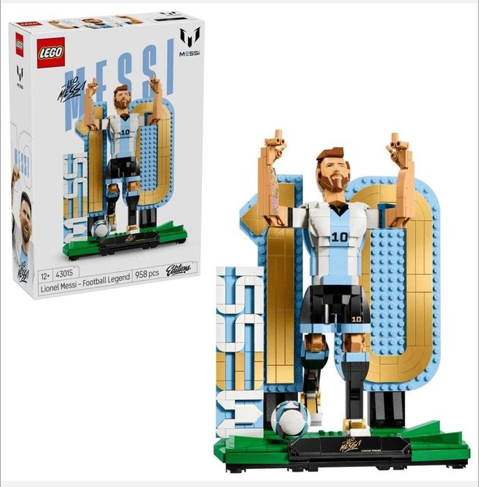 LEGO 43015/43016 Editions Легенда футболу Cristiano Ronaldo/ Messi