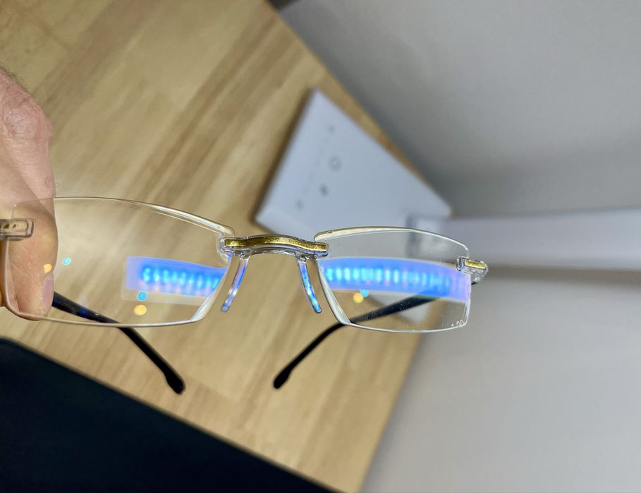 Okulary przed komputer przeciw UV swiatlo niebieskie