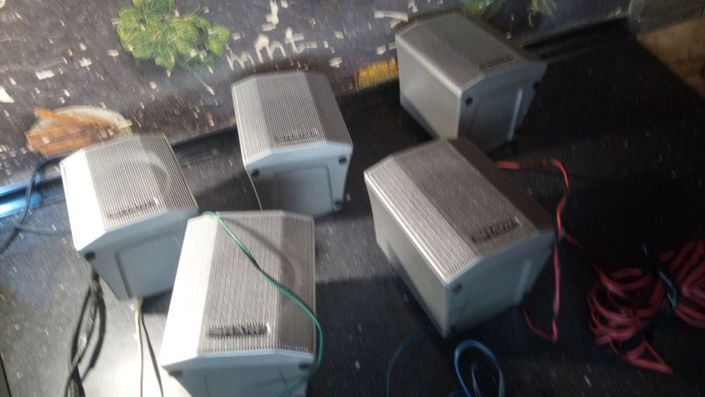 Głośniki Zestaw Głośników 6 szt SHARP komplet z pełnym okablowaniem